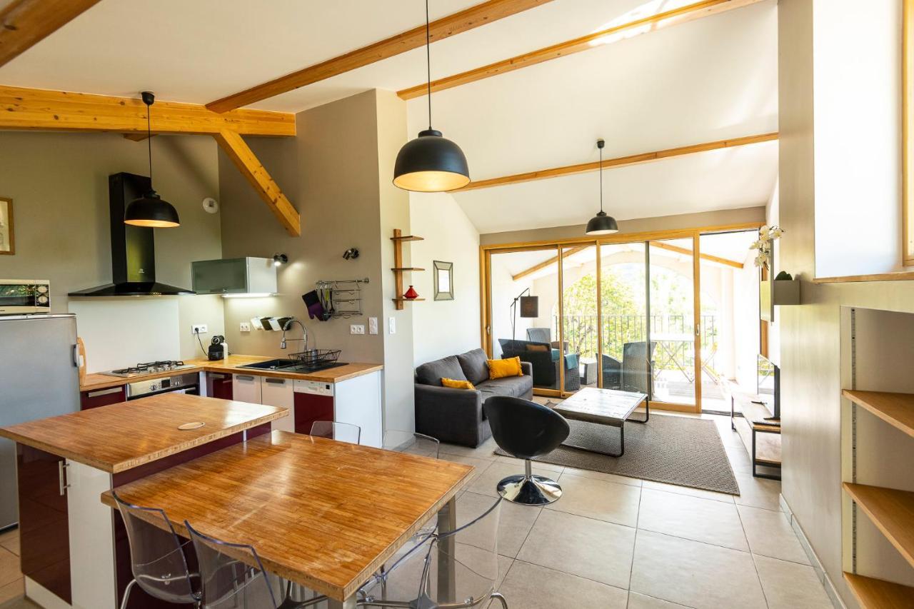 Appartement 4/6 Places Sud Ardeche Rosières Exteriör bild
